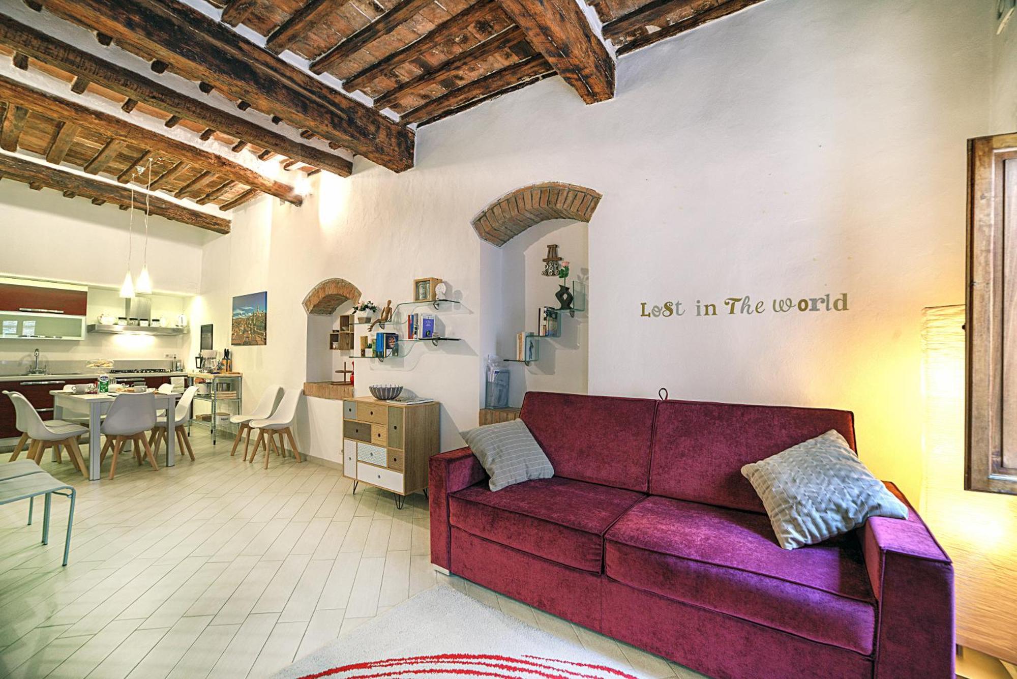 Cozy Apartment In The Heart Of Siena Dış mekan fotoğraf